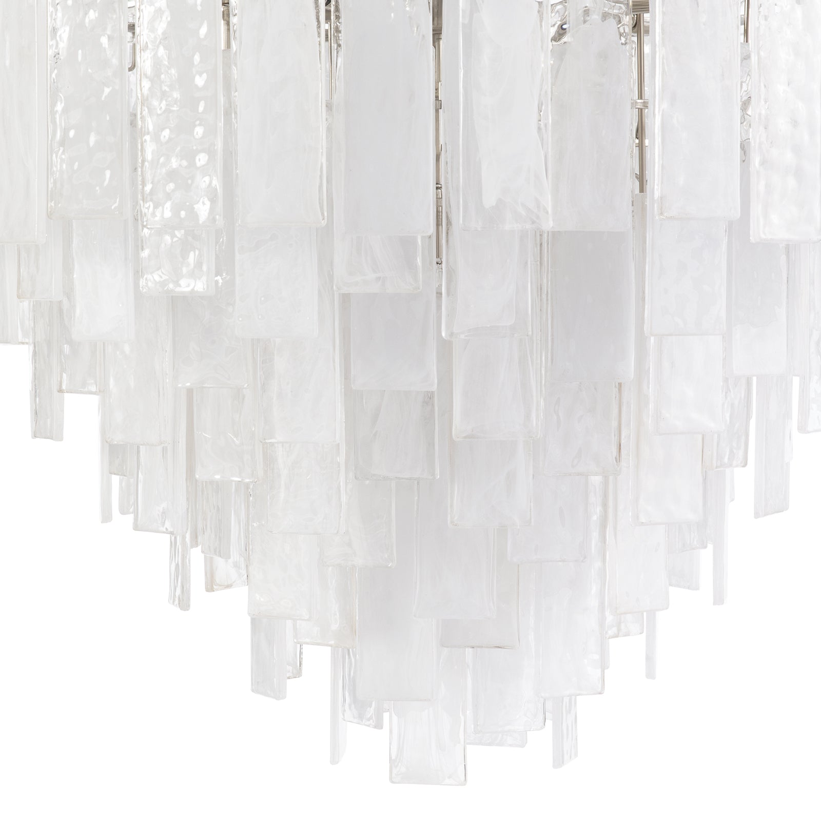 Glacier Chandelier Large Polished Nickel By Regina Andrew | Chandeliers | Modishstore - 4