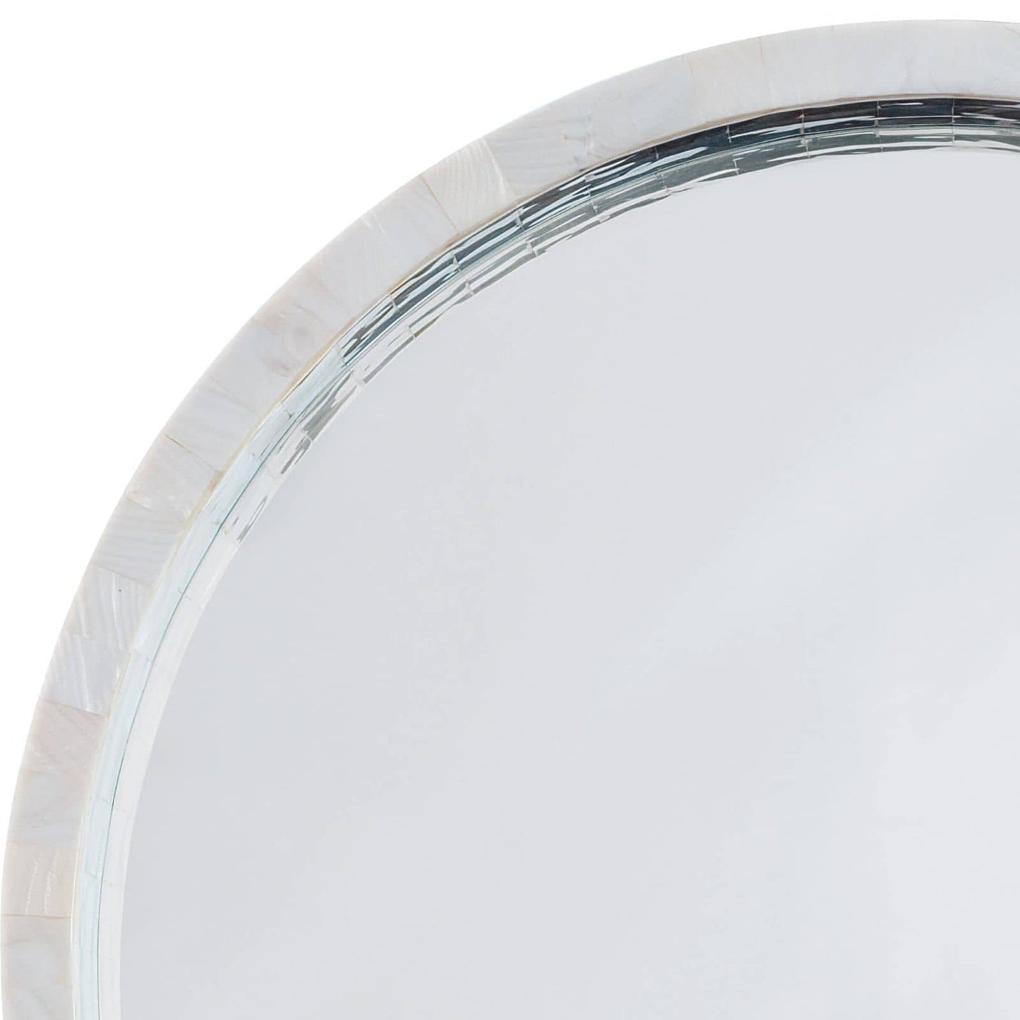 Mother of Pearl Mirror Medium By Regina Andrew | Mirrors | Modishstore - 5