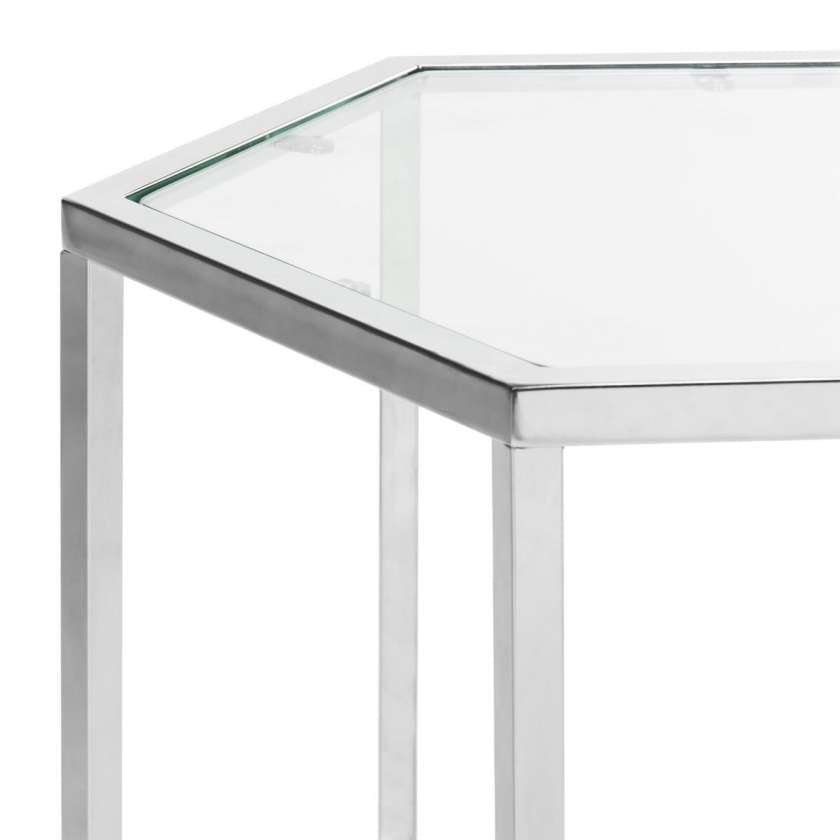 Safavieh Teagan Glass End Table | End Tables | Modishstore - 4