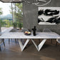 Modrest Fritz - Modern White Ceramic Dining Table | Modishstore | Dining Tables