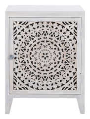 Safavieh Thea 1 Door Carved Nightstand
