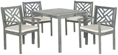 Safavieh Bradbury 5 Pc Dining Set | Outdoor Dining Sets | Modishstore - 3