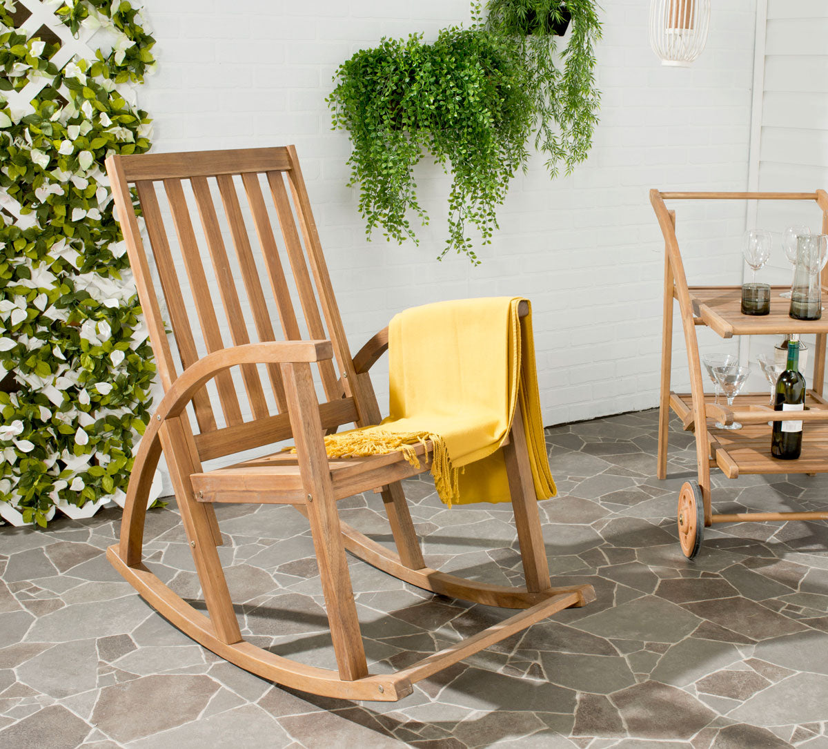 Safavieh Clayton Rocking Chair | Rocking Chairs | Modishstore - 1