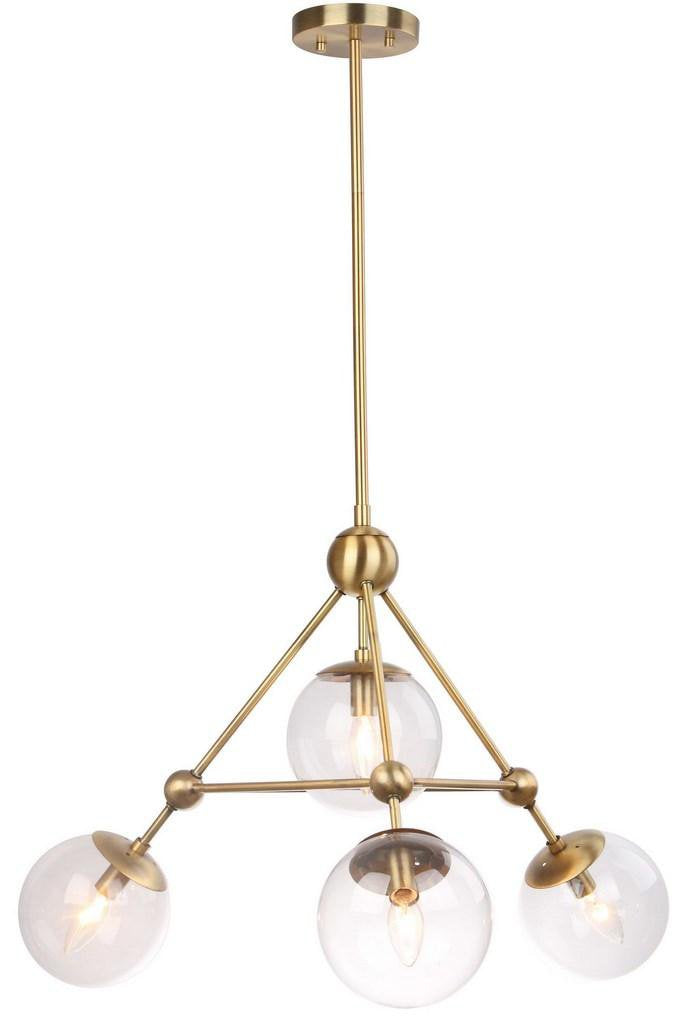 Safavieh Bain Pendant - Gold | Pendant Lamps | Modishstore - 3