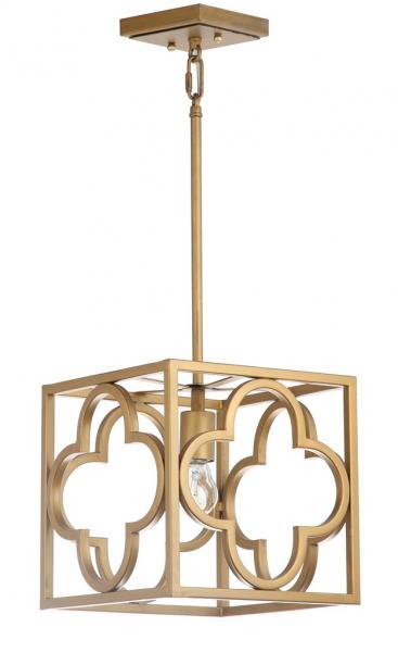 Safavieh Rabia Trellis Pendant - Gold | Pendant Lamps | Modishstore - 2