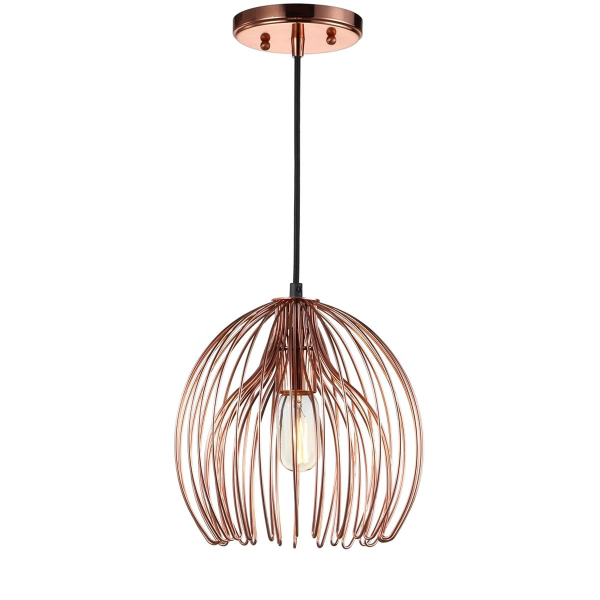 Safavieh Deena Pendant - Copper | Pendant Lamps | Modishstore - 3