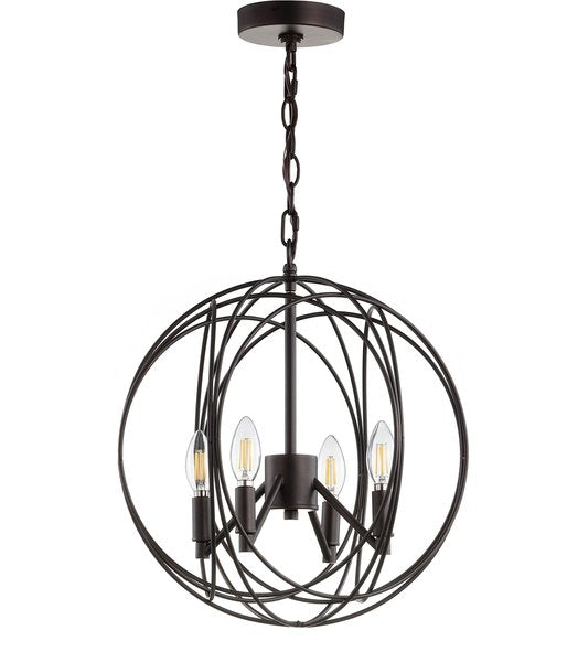 Safavieh Cason Pendant - Dark Grey | Pendant Lamps | Modishstore - 2