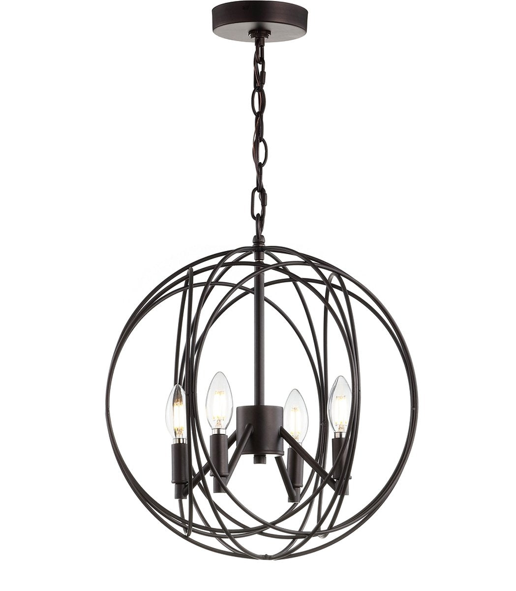 Safavieh Cason Pendant - Dark Grey | Pendant Lamps | Modishstore - 3