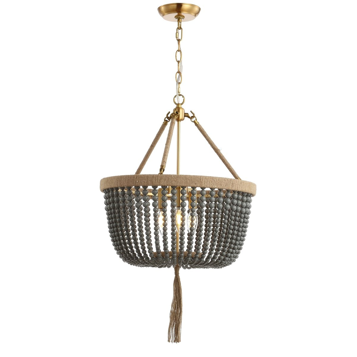 Safavieh Adra Pendant - Brass Gold | Pendant Lamps | Modishstore - 3