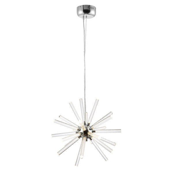 Safavieh Gema Led Pendant - Chrome | Pendant Lamps | Modishstore - 2