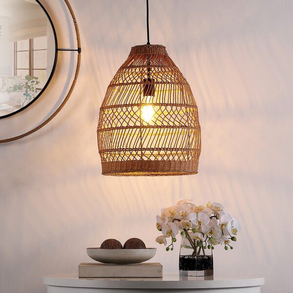 Safavieh Elodia Pendant - Natural | Pendant Lamps | Modishstore