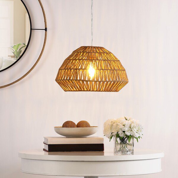 Safavieh Niamh Pendant - Natural | Pendant Lamps | Modishstore