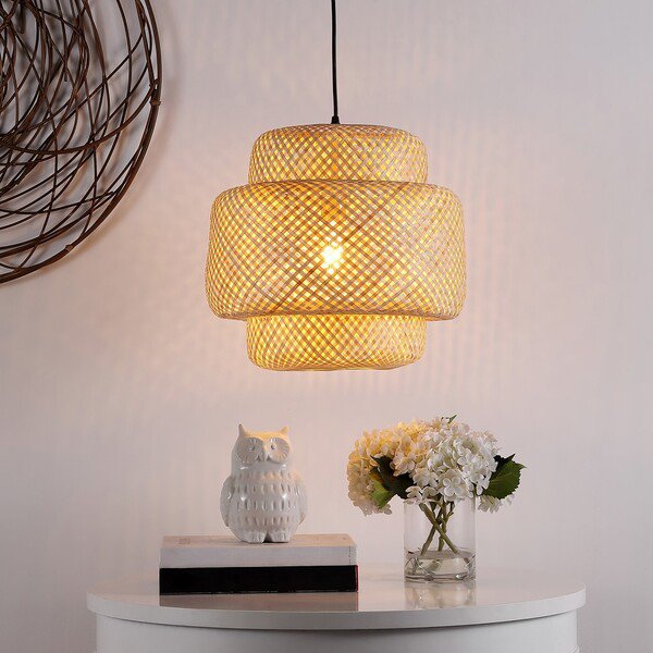 Safavieh Klara Pendant - Natural | Pendant Lamps | Modishstore