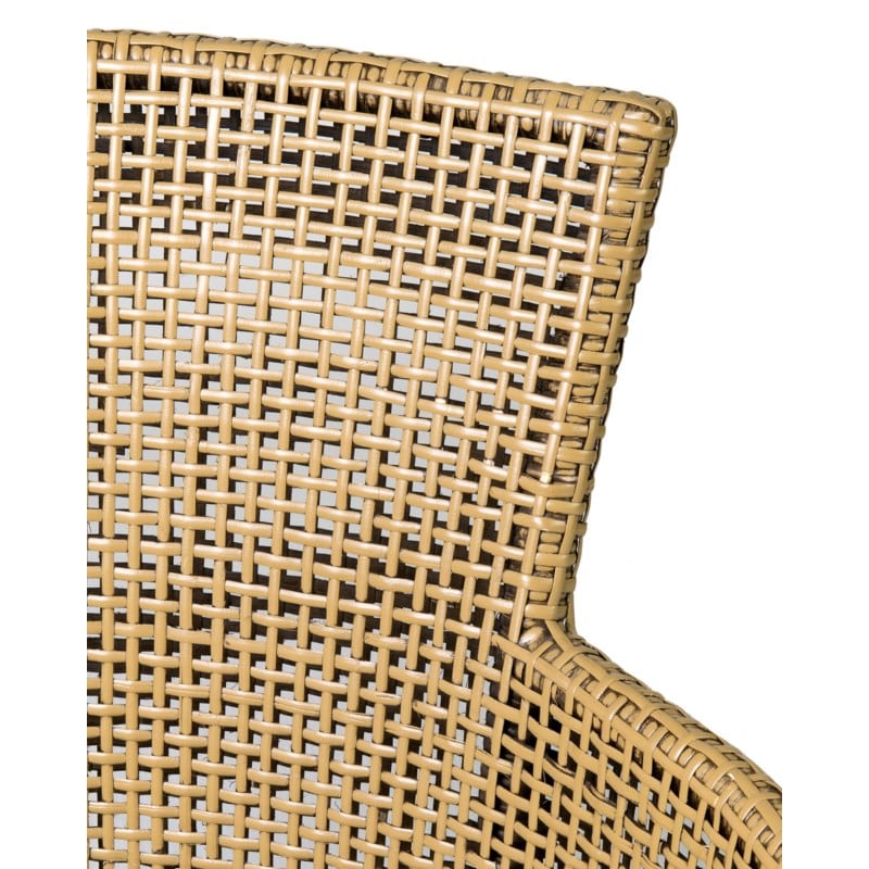 (LS) Spartha Claris Chair- Rattan/Teakwood by Jeffan | Outdoor Chairs | Modishstore - 3