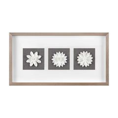 Floral Shadow Framed Wall Art By ELK