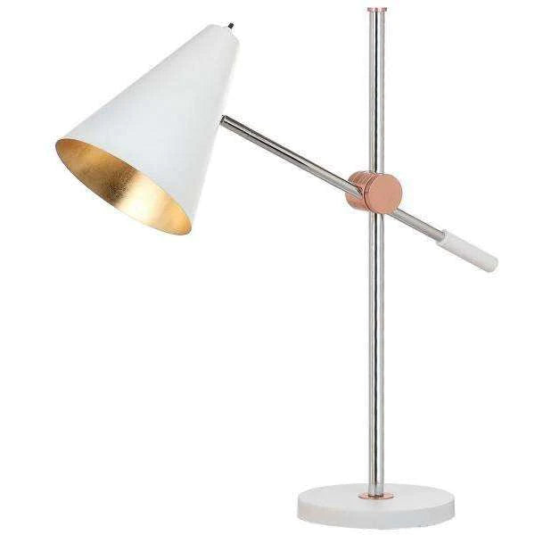 Safavieh Alexus 28-Inch H Table Lamp - White | Table Lamps | Modishstore - 4