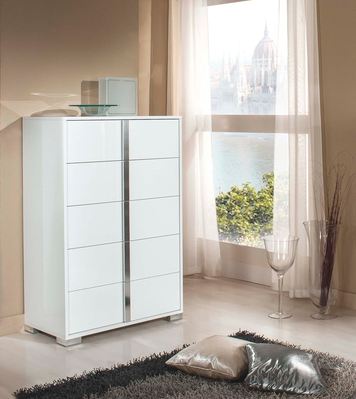 Modrest San Marino Modern White Chest | Drawers | Modishstore - 1