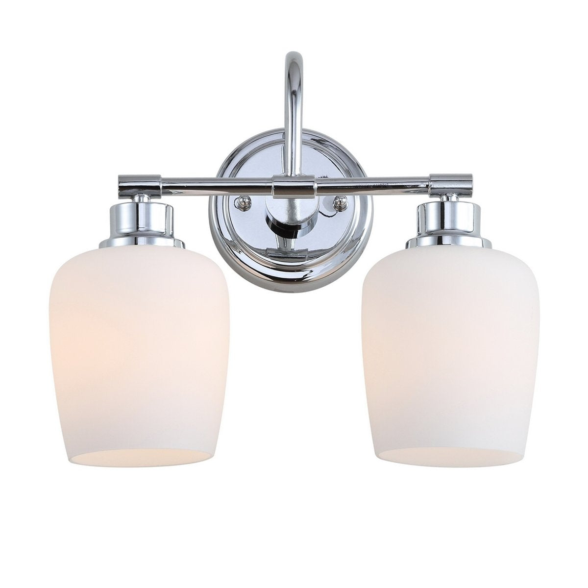 Safavieh Rayden Two Light Bathroom Sconce - Chrome | Sconces | Modishstore - 3