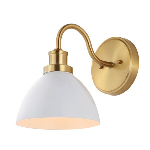 Safavieh Genetta Wall Sconce - Gold | Sconces | Modishstore