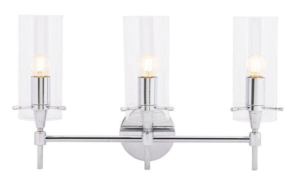 Safavieh Norala Vanity Sconce - Chrome | Sconces | Modishstore - 2