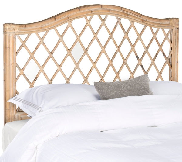 Safavieh Gabrielle Headboard Full Size - White Washed | Headboards | Modishstore - 2