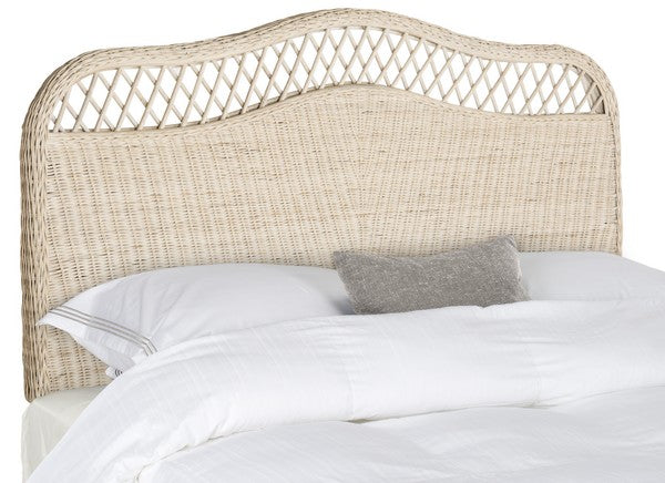 Safavieh Sephina Headboard Full Size - White Washed | Headboards | Modishstore - 2