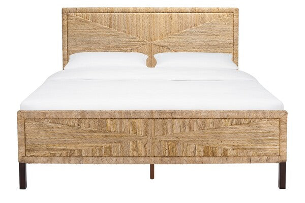 Safavieh Willa Woven Banana Stem Bed | Beds | Modishstore - 3