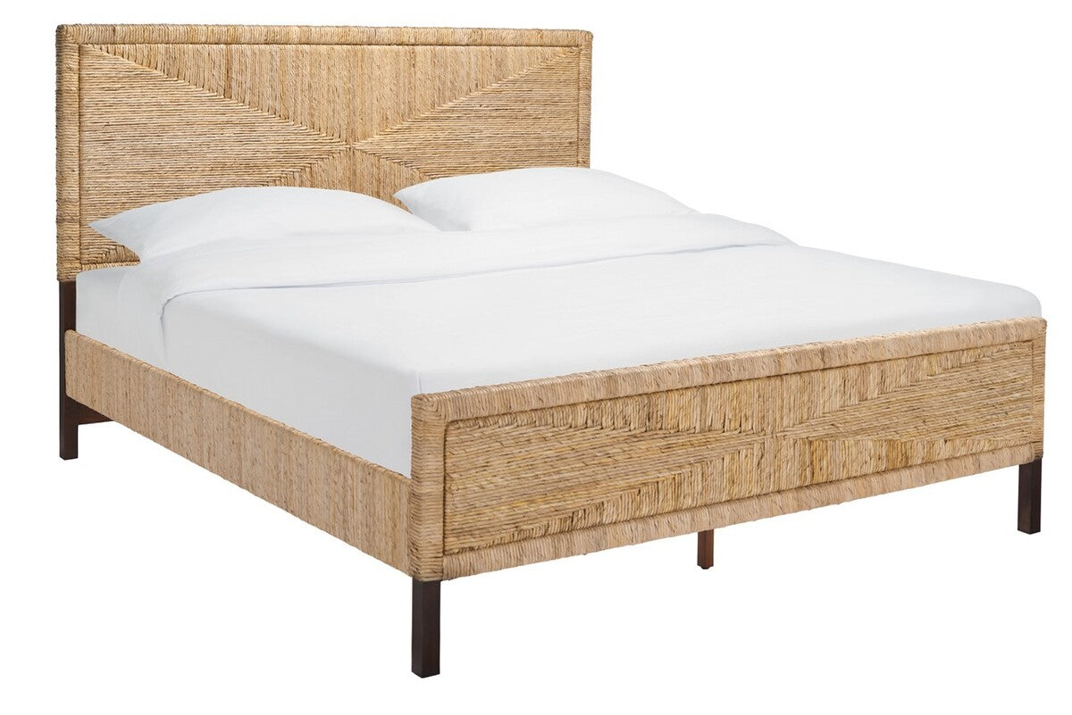 Safavieh Willa Woven Banana Stem Bed | Beds | Modishstore - 5