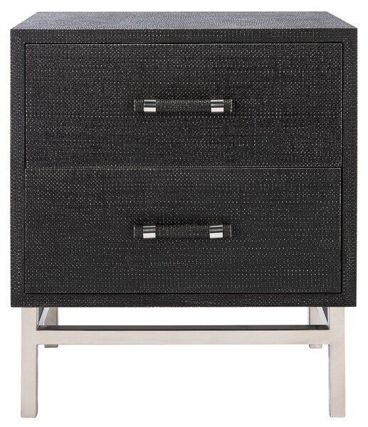 Safavieh Ranger Faux Shagreen Nightstan | Nightstands | Modishstore - 12