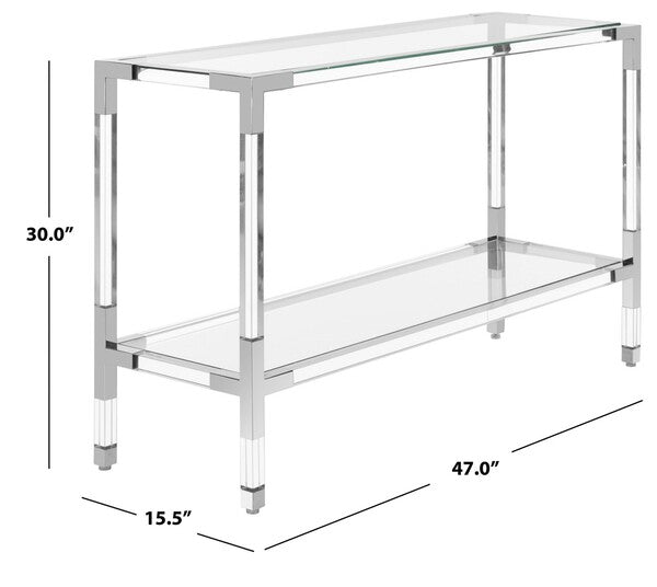 Safavieh Arverne Console - Silver | Console Tables | Modishstore - 2