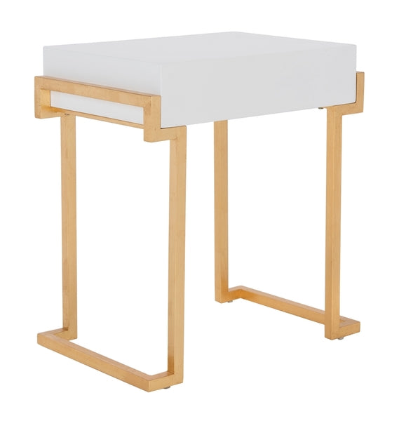 Safavieh Abele Side Table - White | Accent Tables | Modishstore - 5