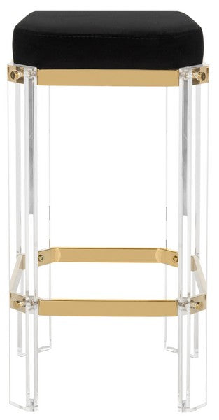 Safavieh Cicely Acrylic Bar Stool - Gold | Bar Stools | Modishstore - 2