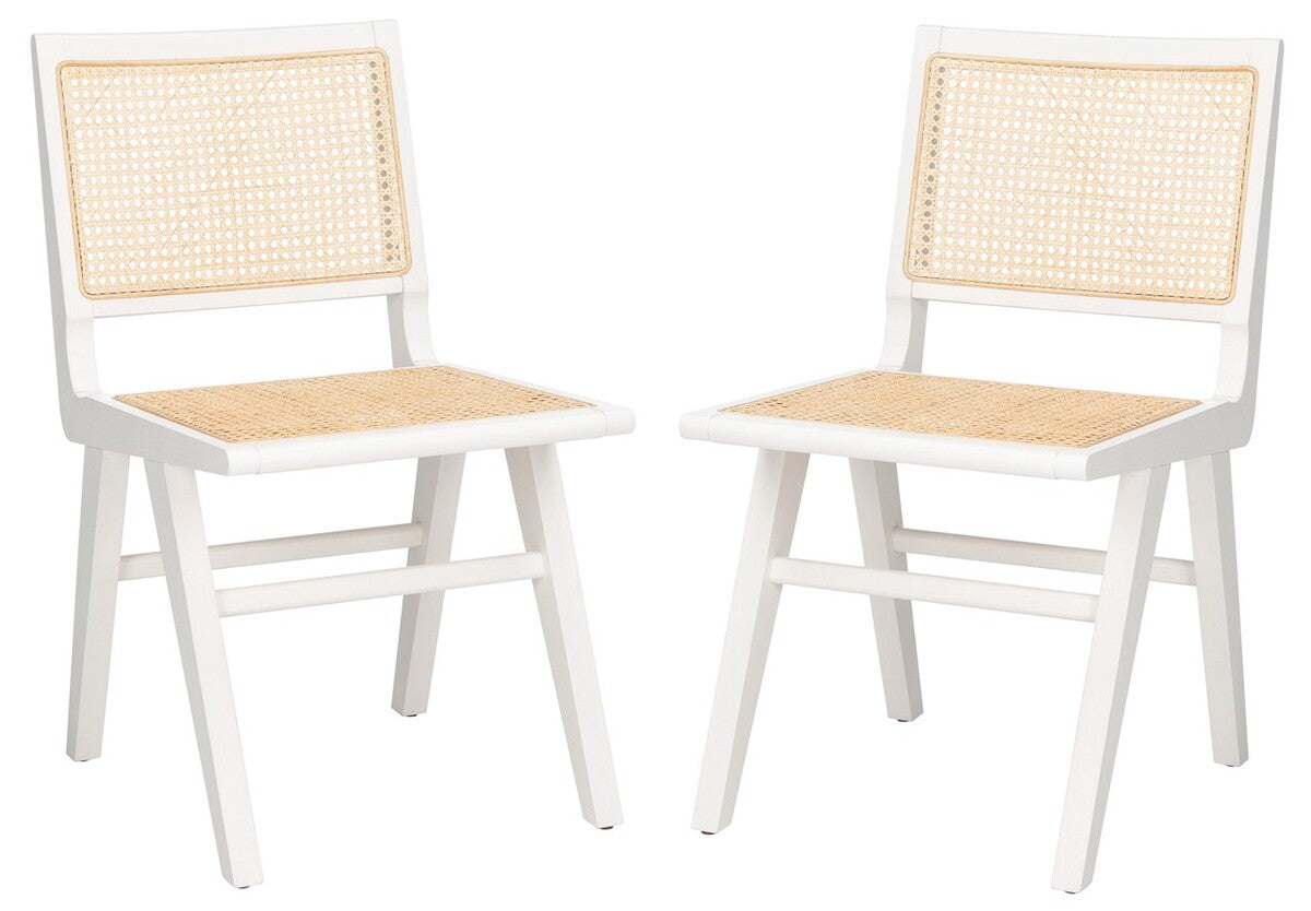 Safavieh Hattie French Cane Dining Chair Set Of 2 | Dining Chairs | Modishstore