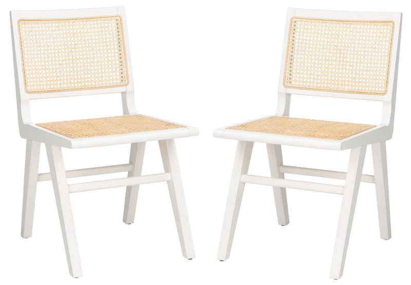 Safavieh Hattie French Cane Dining Chair Set Of 2 | Dining Chairs | Modishstore