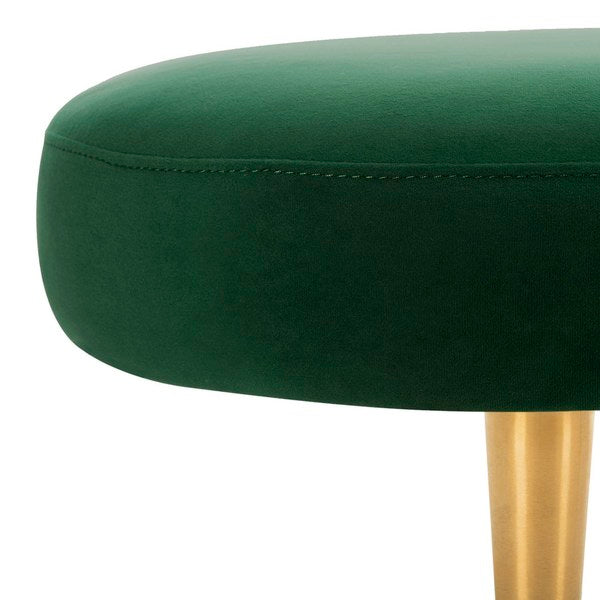 Safavieh Corinne Oval Bench - Emerald | Benches | Modishstore - 5