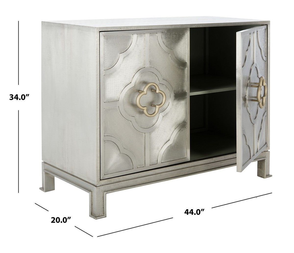 Safavieh Antonella Dresser - Champagne | Dressers | Modishstore - 4