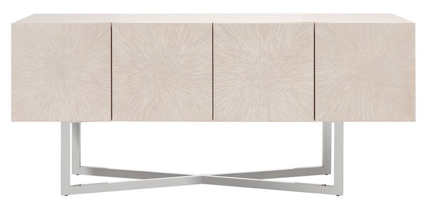 Safavieh Zena Buffet - Light Gray | Cabinets | Modishstore - 2