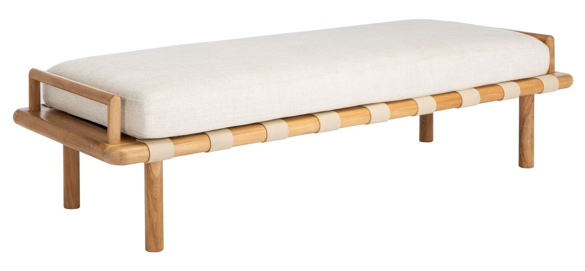 Safavieh Constantine Teak Bench | Benches | Modishstore - 4