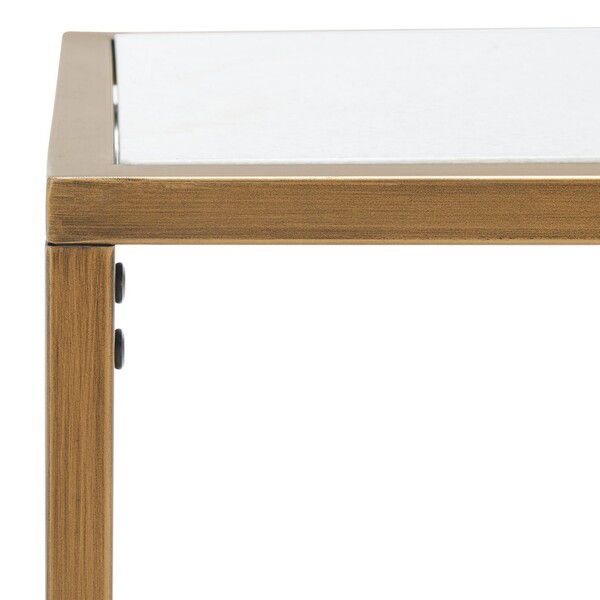 Safavieh Brynna Marble Console Table - Bronze | Console Tables | Modishstore - 4