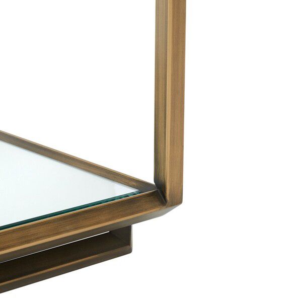 Safavieh Florabella Mirrored Accent Table- Bronze | Accent Tables | Modishstore - 5