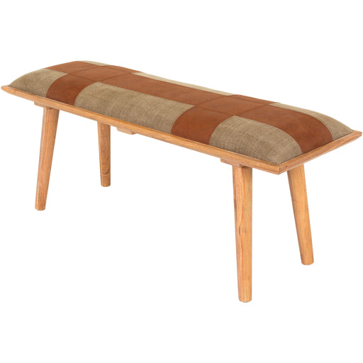 Surya Upholstered Bench - SHC-002 | Stools & Benches | Modishstore-3