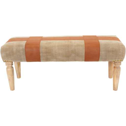 Surya Upholstered Bench - SHC-001 | Stools & Benches | Modishstore-3