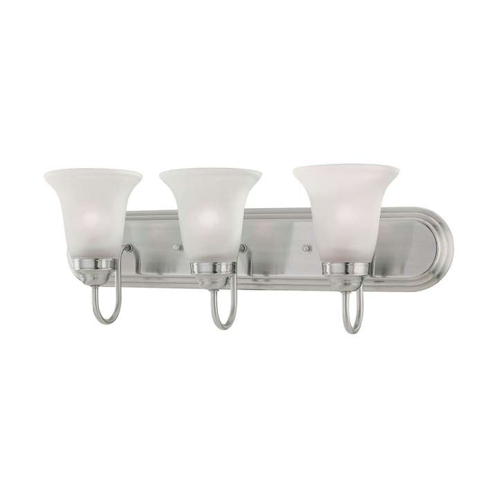 Whitmore 3-Light Bath Bar in Satin Pewter | Vanity Light | Modishstore