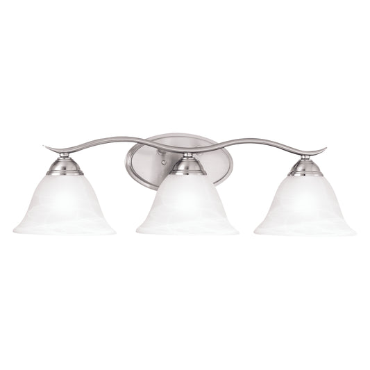 Prestige 3-Light Wall Lamp In Brushed Nickel  ELK | Vanity Light | Modishstore | SL748378