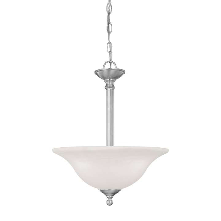 Riva 3-Light Pendant in Brushed Nickel | Pendant Lamps | Modishstore