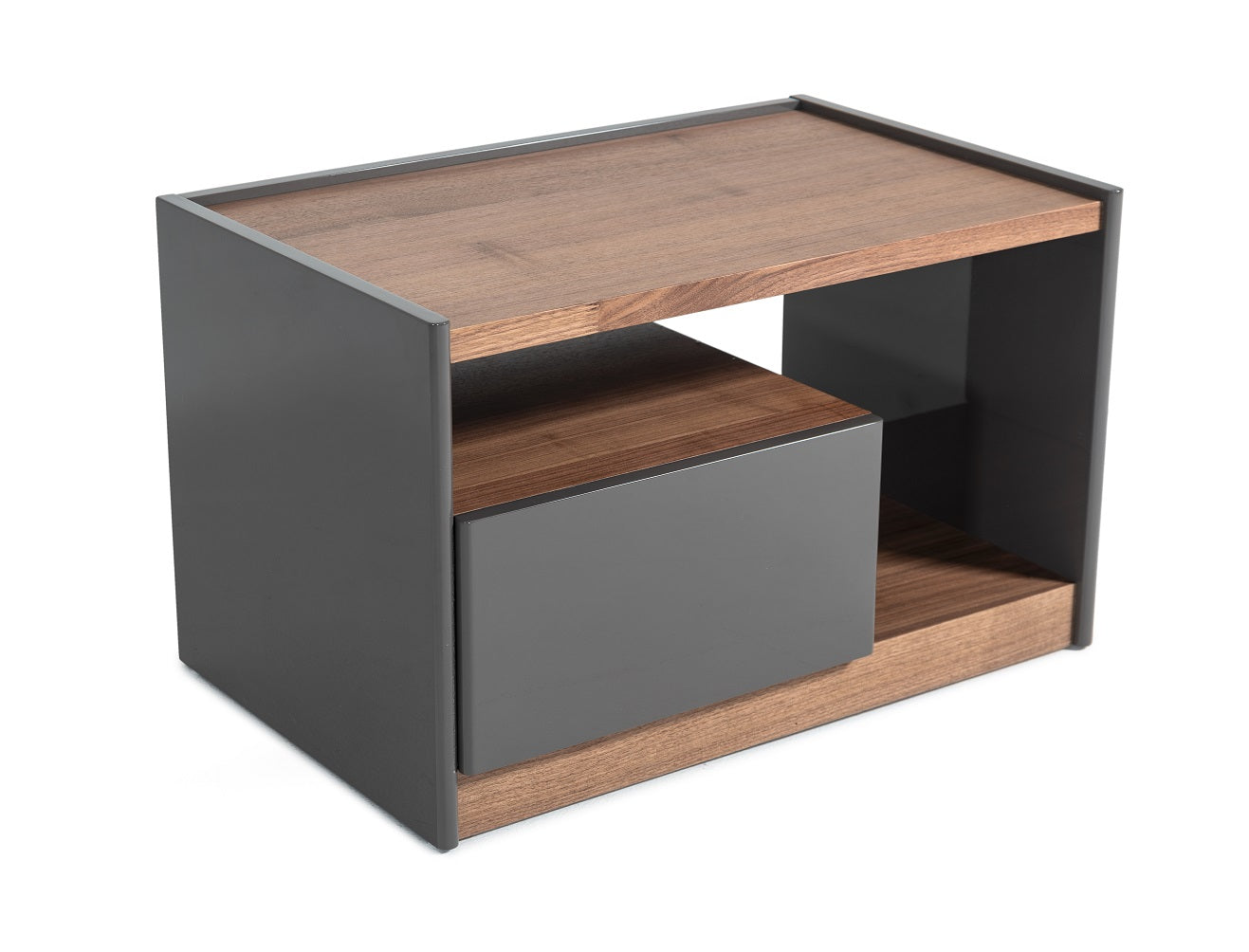 Modrest Tara - Modern Walnut Nightstand | Nightstands | Modishstore - 4