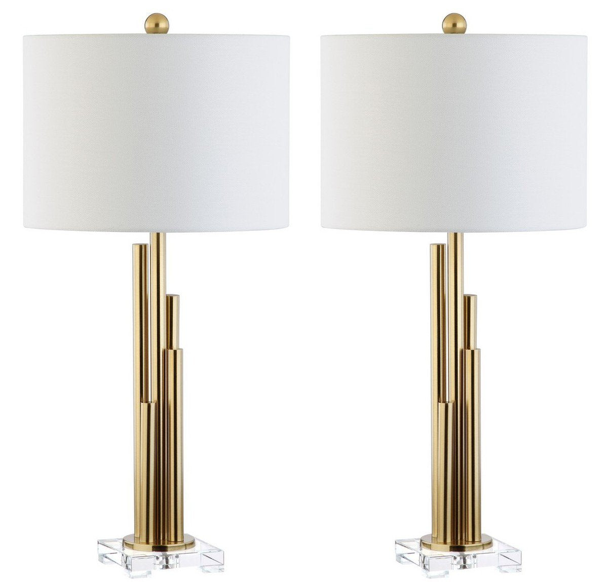 Safavieh Hopper Table Lamp Set Of 2 - Brass Gold | Table Lamps | Modishstore - 2