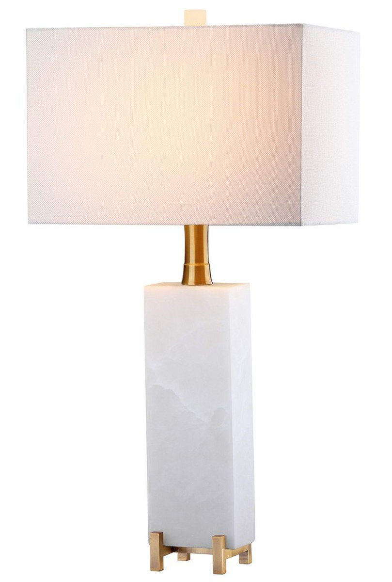 Safavieh Sloane Alabaster Table Lamp - White | Table Lamps | Modishstore - 3