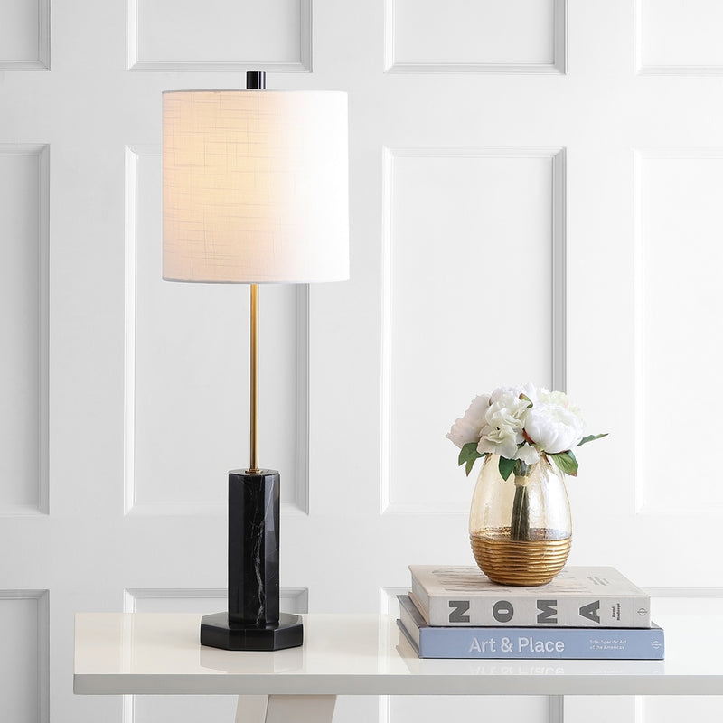 Safavieh Zackary Table Lamp - Black | Table Lamps | Modishstore