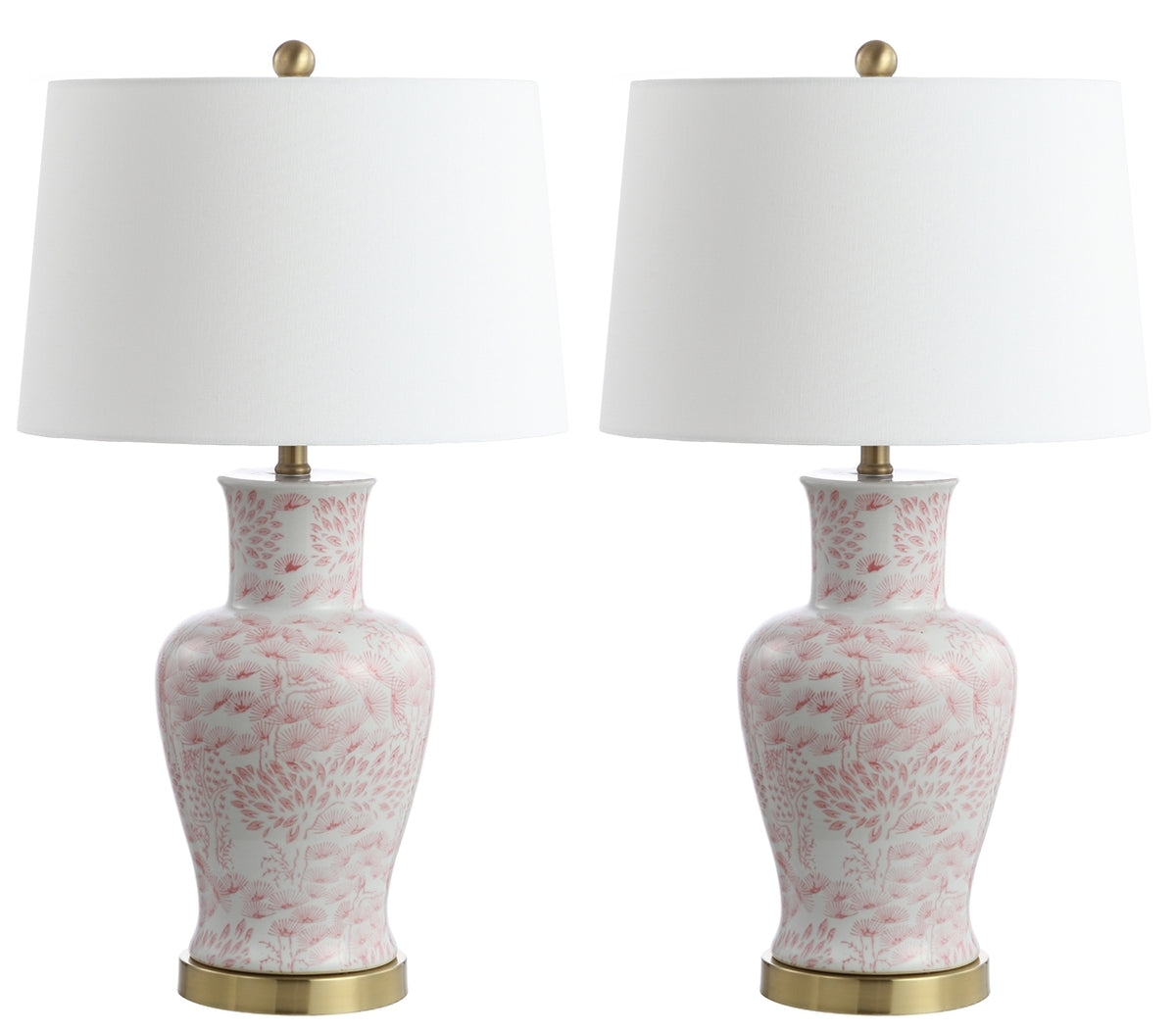 Safavieh Calli Table Lamp Set Of 2 - Pink | Table Lamps | Modishstore - 2